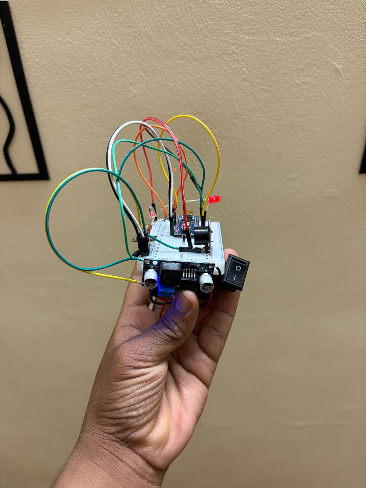 laser security system
